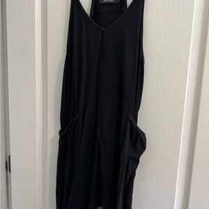 Black Sleeveless Jumpsuit
